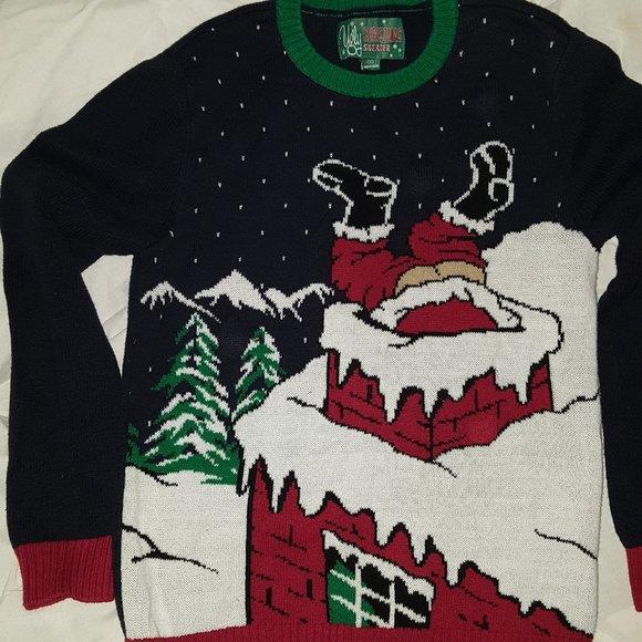 chimney christmas sweater